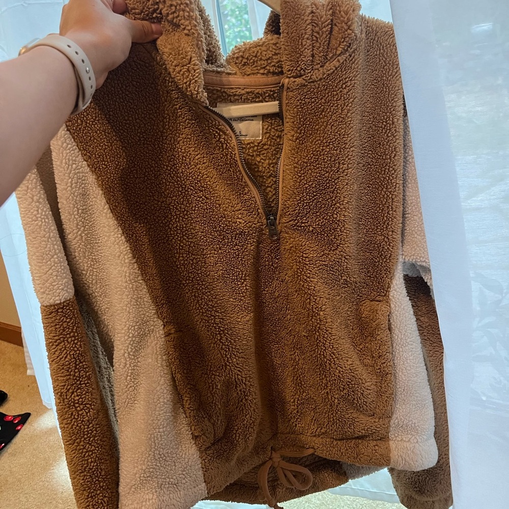 Abercrombie fluffy hoodie